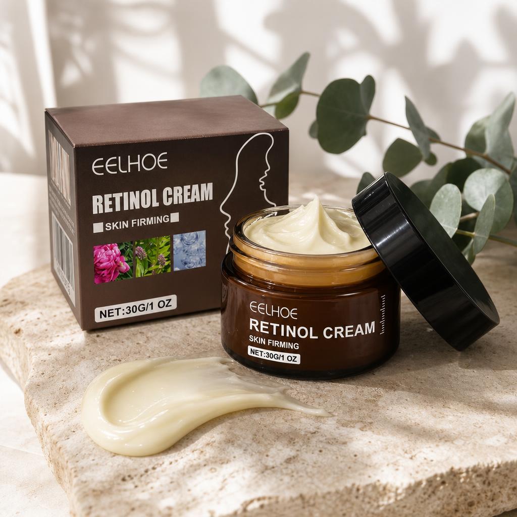Rich, silky texture of the retinol cream